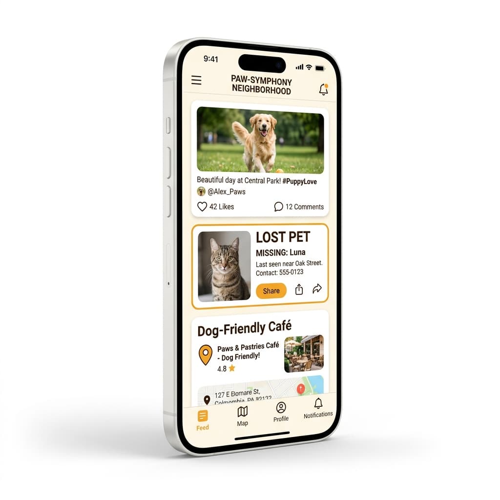 PawPal community screen